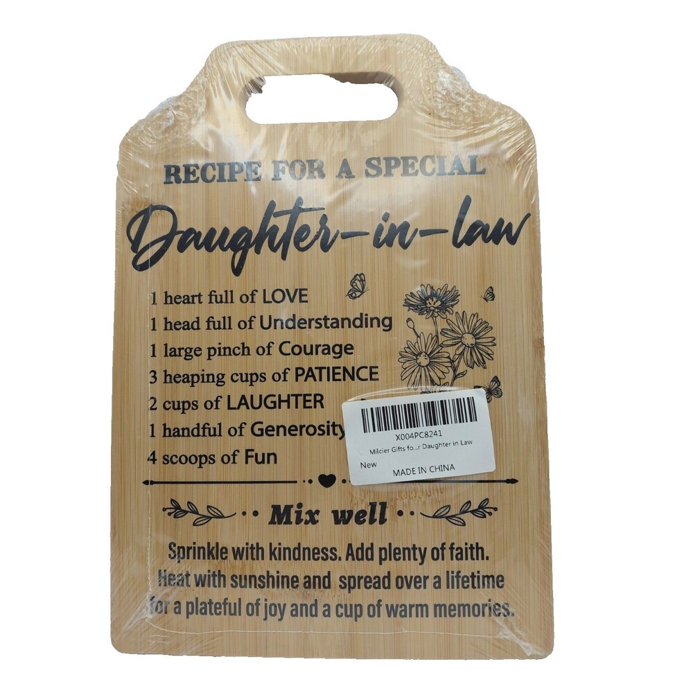 Recipe for A Special Daughter In-Law‎